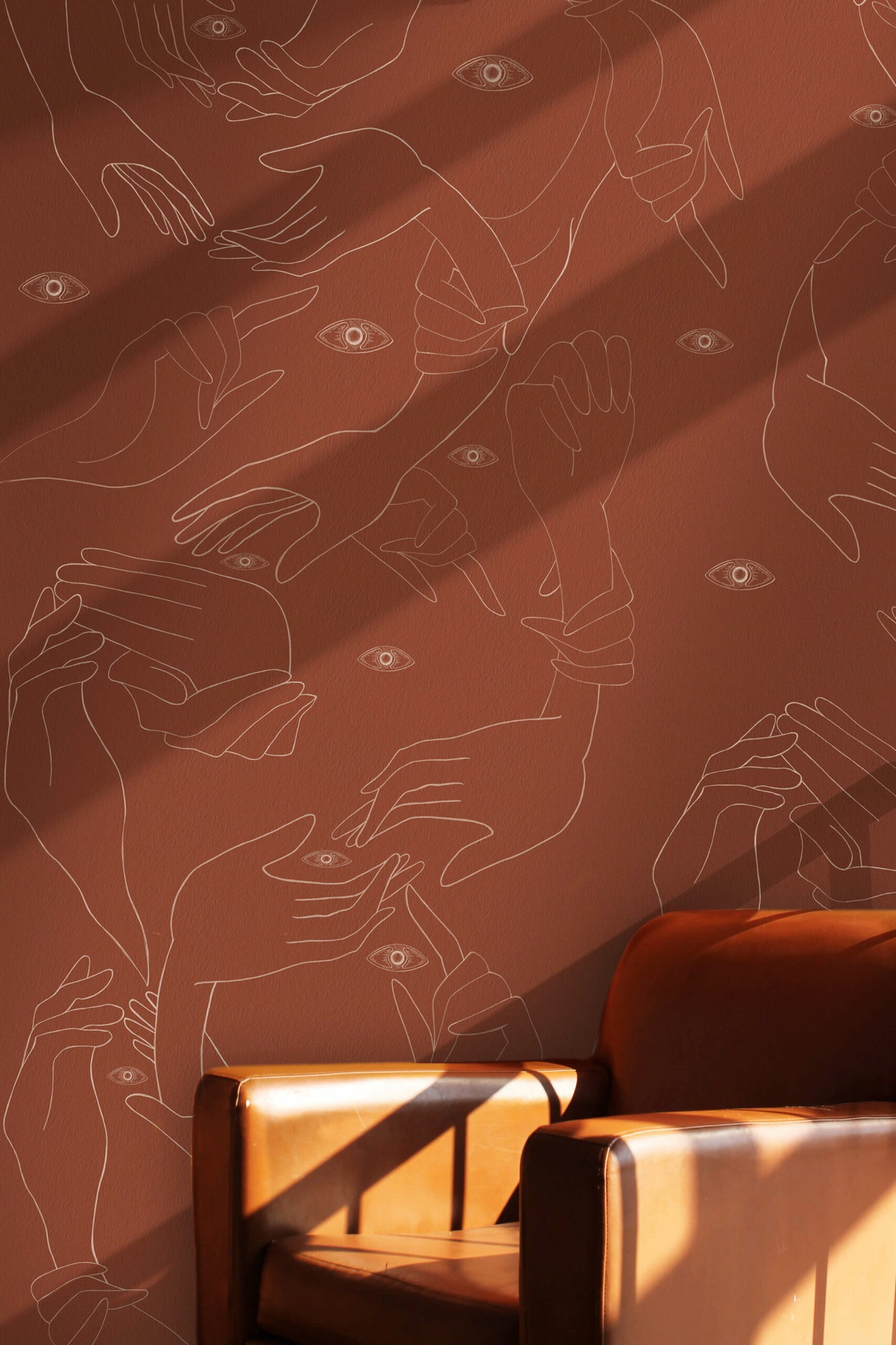 Carta-da-parati-Uno-Nessuno-Cannella-MaVoix-wallpaper-detail-scaled