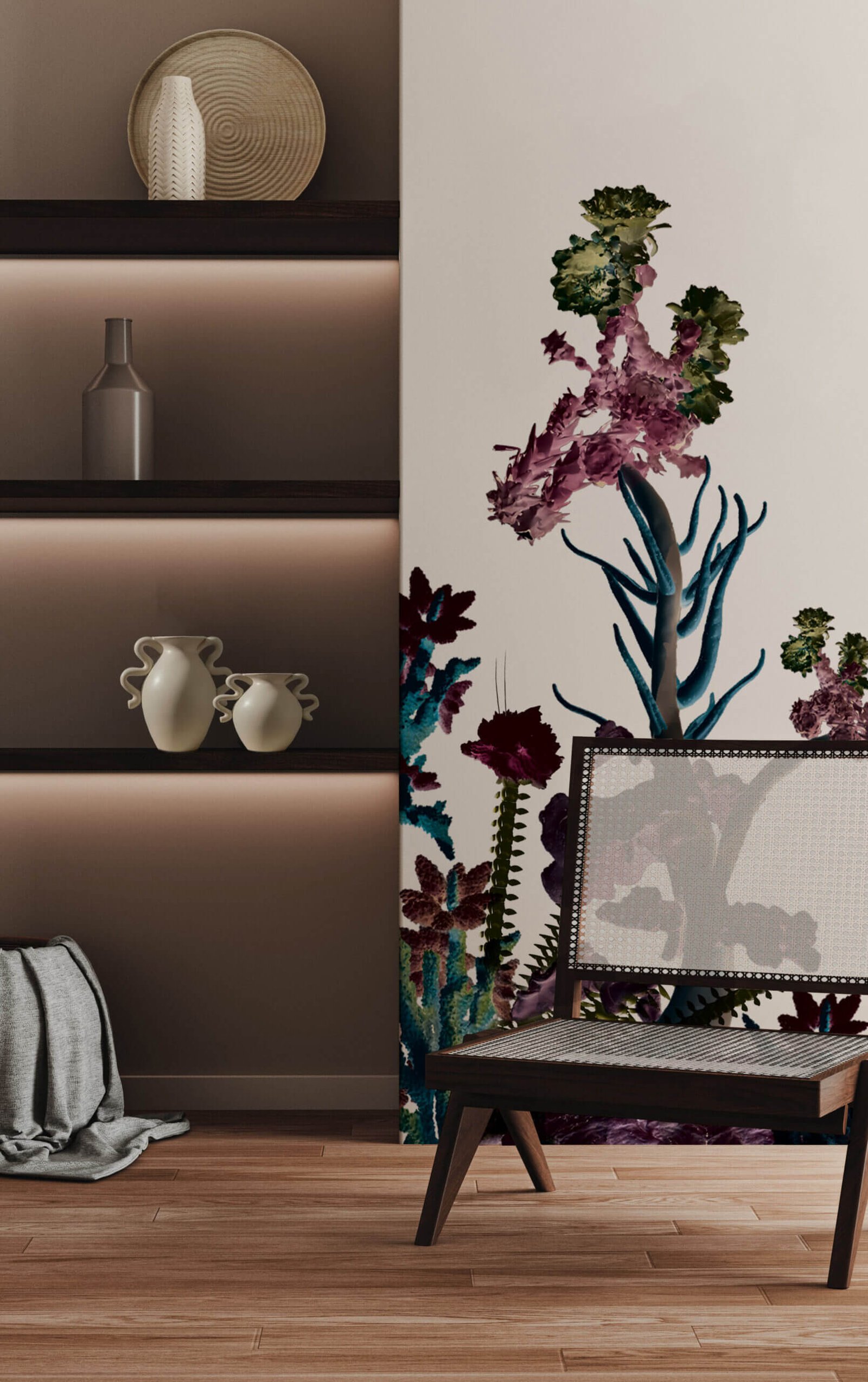 Chimera-MaVoix-wallpaper-by-Antonio-Barbieri-Frescoes-Collezione-Visioni-back-chair-scaled