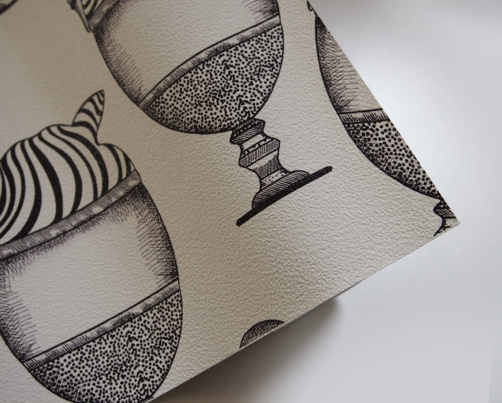 Carta da parati Sabbia con texture soft-ruvida e effetto goffrato