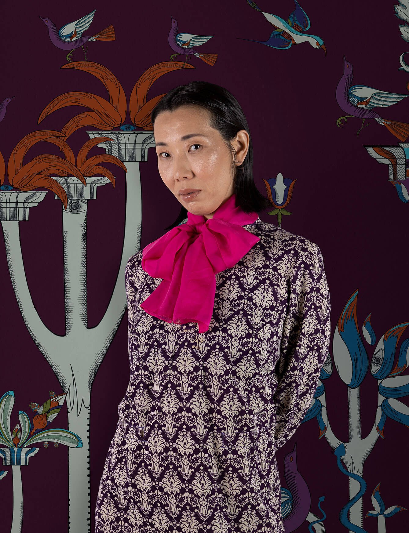 Via-Salvestrina-12-Bourgogne-MaVoix-wallpaper-Fresco-Collezione-Visioni-model-staging