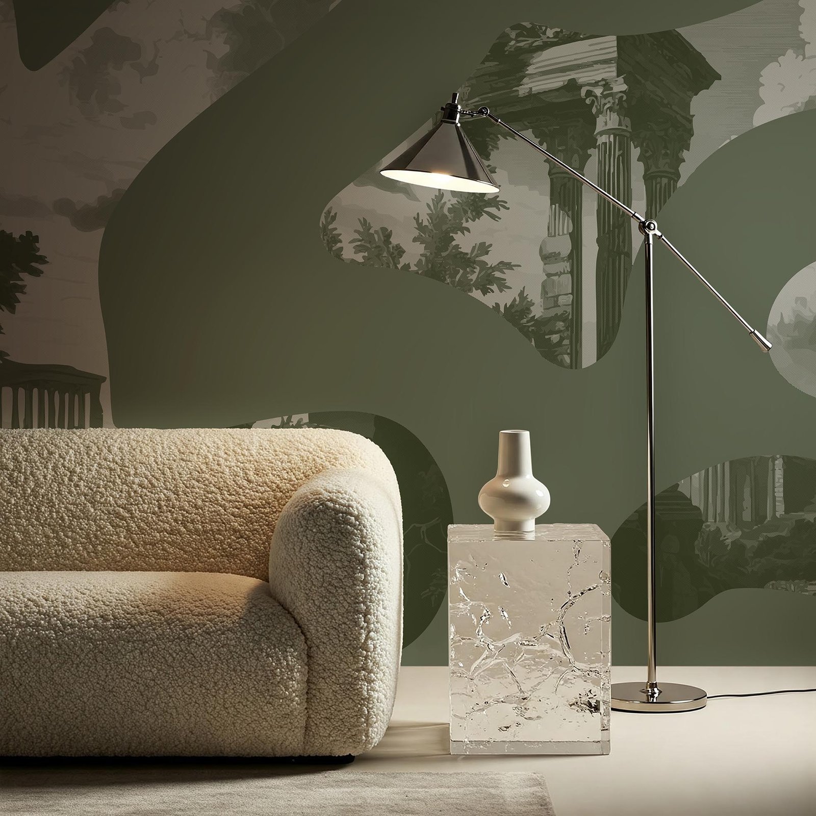 WHISPERS-OF-THE-FORGOTTEN-VERDE-SALVIA-EDITION-by-MAGNUS-GJOEN-back-couch-interior-MaVoix-Exclusive-Wallpaper