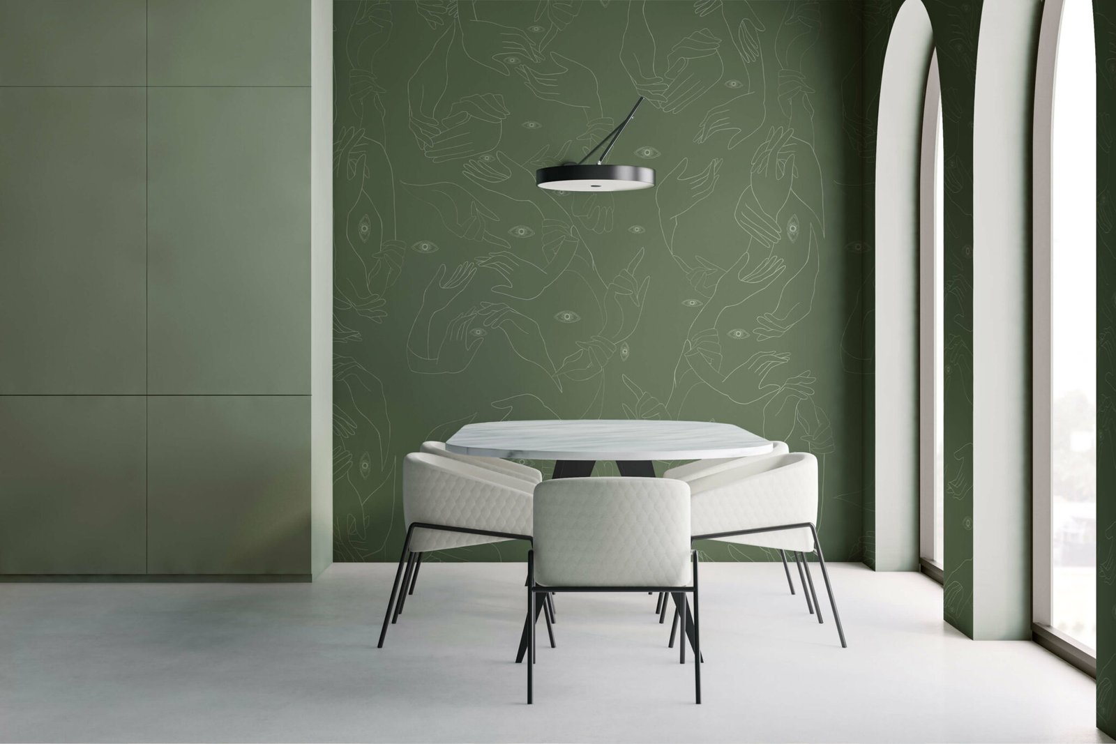 Carta-da-parati-Uno-Nessuno-Verde-salvia-MaVoix-wallpaper-New-york-apartment-1-2048x1366