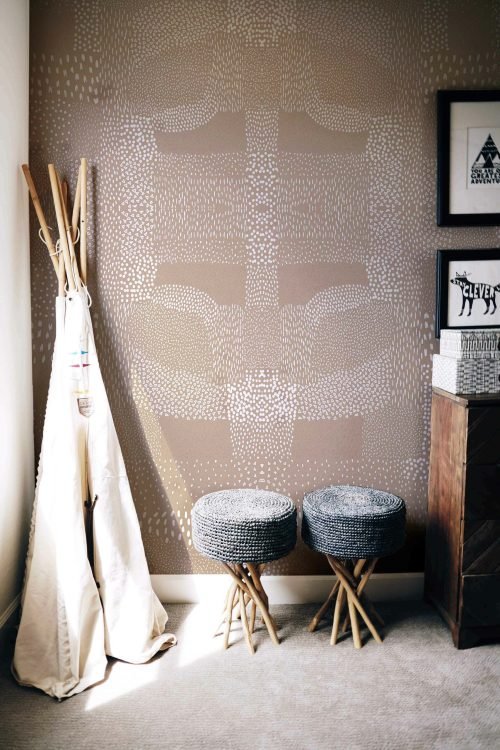 Macchiette-Rosa-Cipria-MaVoix-carta-da-parati-Collezione-Les-Petits-best-nursery-scaled